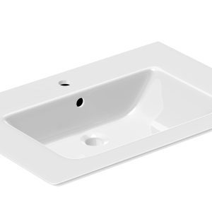 Lavoar baie ceramica – alb 69x16x47 – Sharp 70